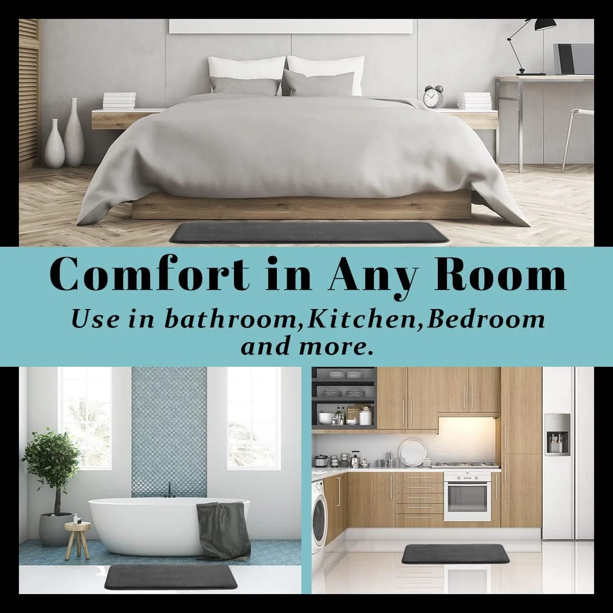 Absorbent Bath Floor Mat